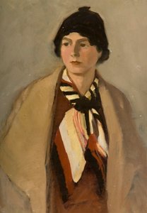 Porträt der Frau des Künstlers von Robert Ernest McEune