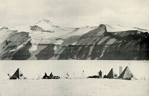 Lager unter dem Wild Range, 20. Dezember 1911