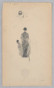 Figuren in einer Menschenmenge von Robert Frederick Blum