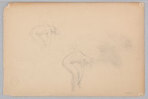 Studie für eine tanzende Frau, „Stimmungen zur Musik“, Mendelssohn Glee Club, New York, NY von Robert Frederick Blum