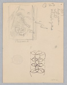 Studie für die Landschaft, „Moods to Music,“ Mendelssohn Glee Club, New York, NY von Robert Frederick Blum
