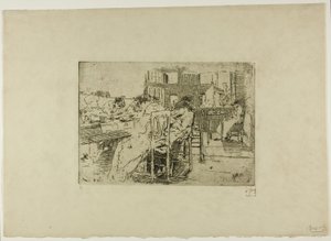 Ohne Titel (Mädchen sagen Gnade) von Robert Frederick Blum
