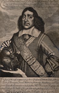 George Monck, 1. Herzog von Albemarle, englischer Soldat und Staatsmann, 17. Jahrhundert, 1894 von Robert Gaywood