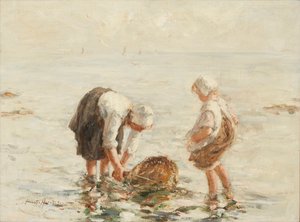 Garnelenfischen von Robert Gemmell Hutchison