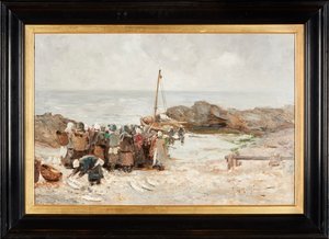 Die Fischer kehren zurück von Robert Gemmell Hutchison