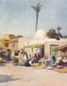 Eine Ecke auf dem Marktplatz, ca. 1880, 1904 von Robert George Talbot Kelly