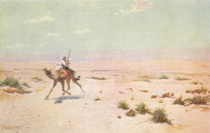 Ein Wüstenkurier, um 1880, 1904 von Robert George Talbot Kelly