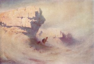 Ein Sandsturm, ca. 1880-1904 von Robert George Talbot Kelly