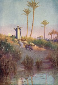 An stillen Wassern, ca. 1880, 1904 von Robert George Talbot Kelly