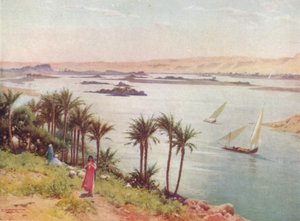 Erster Katarakt von der Insel Elephantine