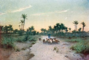 Im Land Goshen – Abend von Robert George Talbot Kelly