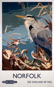 "Norfolk", BR-Poster von Robert George Talbot Kelly