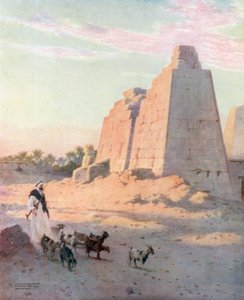 Pylon von Karnak von Robert George Talbot Kelly