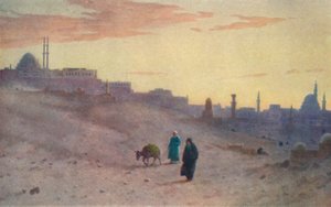 Die Zitadelle und Kairo vom Osten von Robert George Talbot Kelly