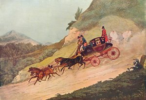 Königliche Postkutsche, 19. Jahrhundert, 1907