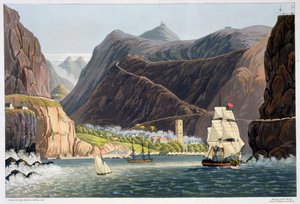 Die Straßen, St. Helena, 1815