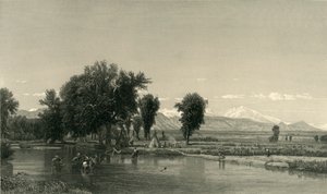 Die Rocky Mountains, 1874 von Robert Hinshelwood