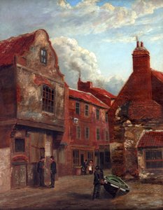 Old Shields, Wapping Street und Union Lane, 1896 von Robert Hodge