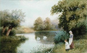 Am Avon, Sommerzeit von Robert Hollands Walker