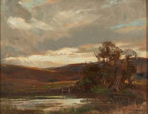 Abend auf der Swire Road, Ettrick Bridge