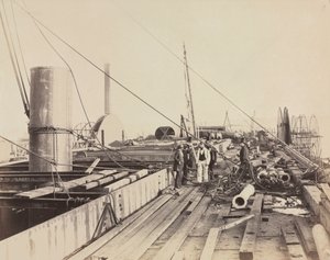Deckszene der Great Eastern