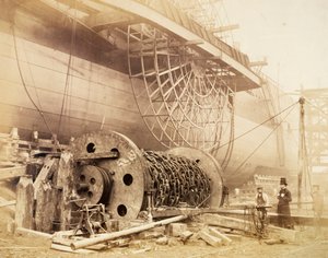 Isambard Kingdom Brunel neben der 