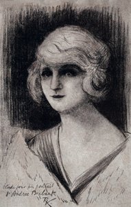 Porträt von Andree Brabant von Robert Kastor
