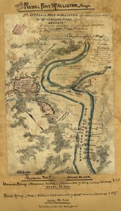 Zweiter Angriff auf Fort McAllister am Ogeechee River, Georgia