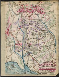 Schlacht von Malvern Hill, Magruders erster Angriff, 30. Juni