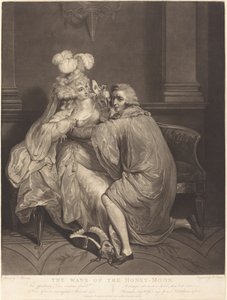 Das Ende der Flitterwochen von Robert Laurie after Francis Wheatley