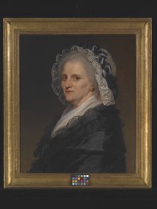 Porträt einer älteren Frau von Robert Lefevre