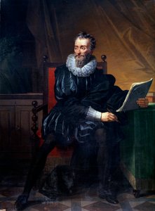 Ganzkörperporträt des französischen Dichters François de Malherbe von Robert Lefevre