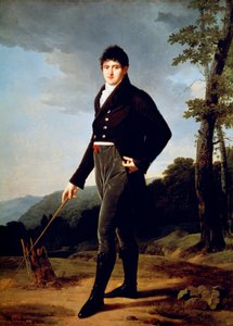 Porträt von Graf Andrey Bezborodko von Robert Lefevre