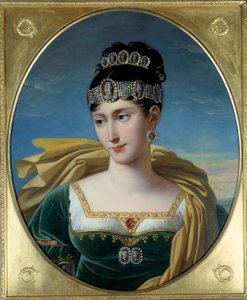 Porträt von Pauline Bonaparte, Prinzessin Borghese (1780 - 1825) von Robert Lefevre