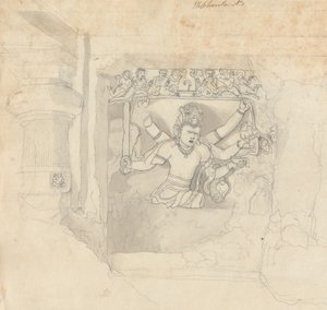 Figur von Elephanta von Robert Mabon