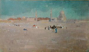 Eine Szene in Ägypten, ca. 1890 von Robert McGowan Coventry