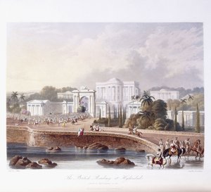 Die britische Residenz in Hyderabad von Robert Melville Grindlay