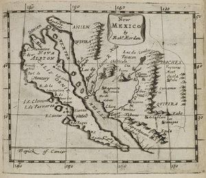 Karte von New Mexico