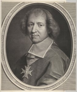 François de Harlay de Champvallon von Robert Nanteuil