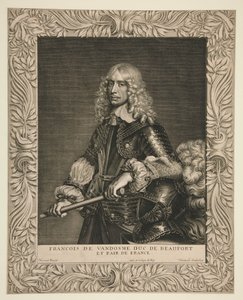 François de Vandosme, Herzog von Beaufort und Pair von Frankreich von Robert Nanteuil