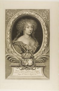 Marie Jeanne Baptiste de Savoye von Robert Nanteuil