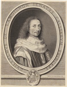 Porträt von Guillaume de Lamoignon von Robert Nanteuil