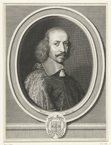 Porträt von Kardinal Mazarin, 1655
