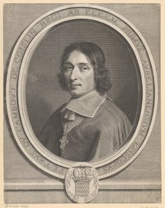 Porträt von Pierre de Cambout de Coislin von Robert Nanteuil