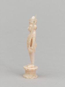 Weißer Bauer, Schachfigur, Indien von Robert Noble