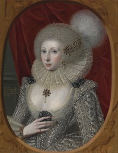 Porträt einer Frau, möglicherweise Elizabeth Pope (ca. 1585; lebend 1624)