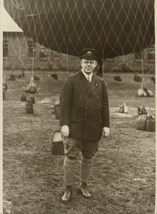 Porträt eines Ballonfahrers