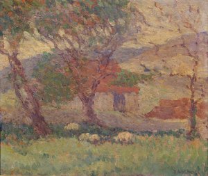 In den Downs bei Lewes, 1906