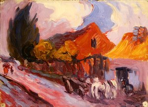 Polnische Schmiede von Robert Polhill Bevan