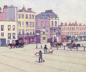 Das Wiegehaus, Cumberland Market, ca. 1914 von Robert Polhill Bevan